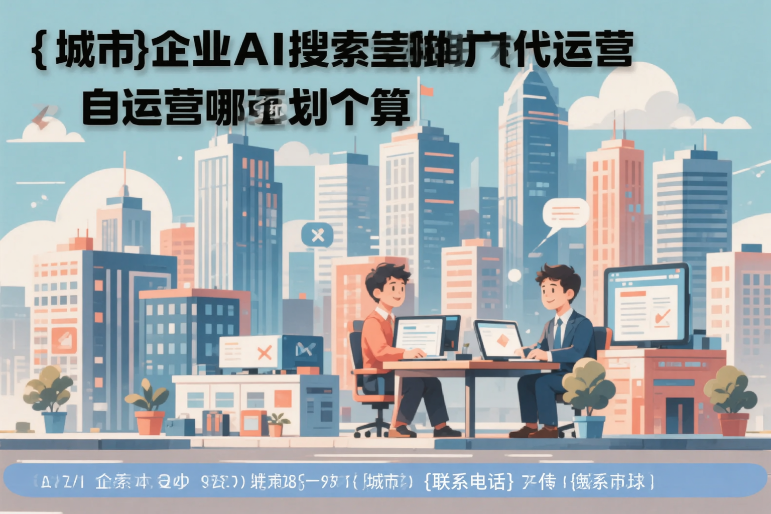 宜春企业AI搜索推广代运营和自运营哪个更划算