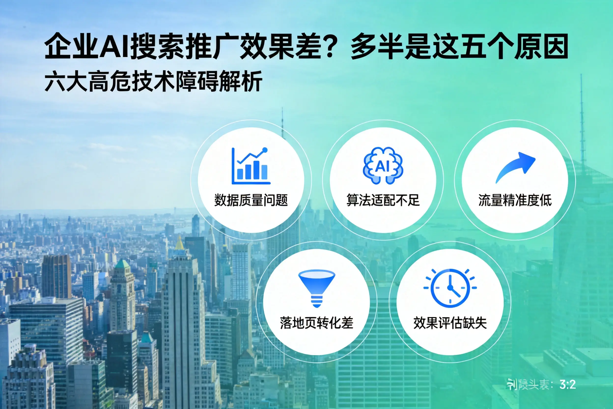 宜春企业AI搜索推广效果差?多半是这五个原因
