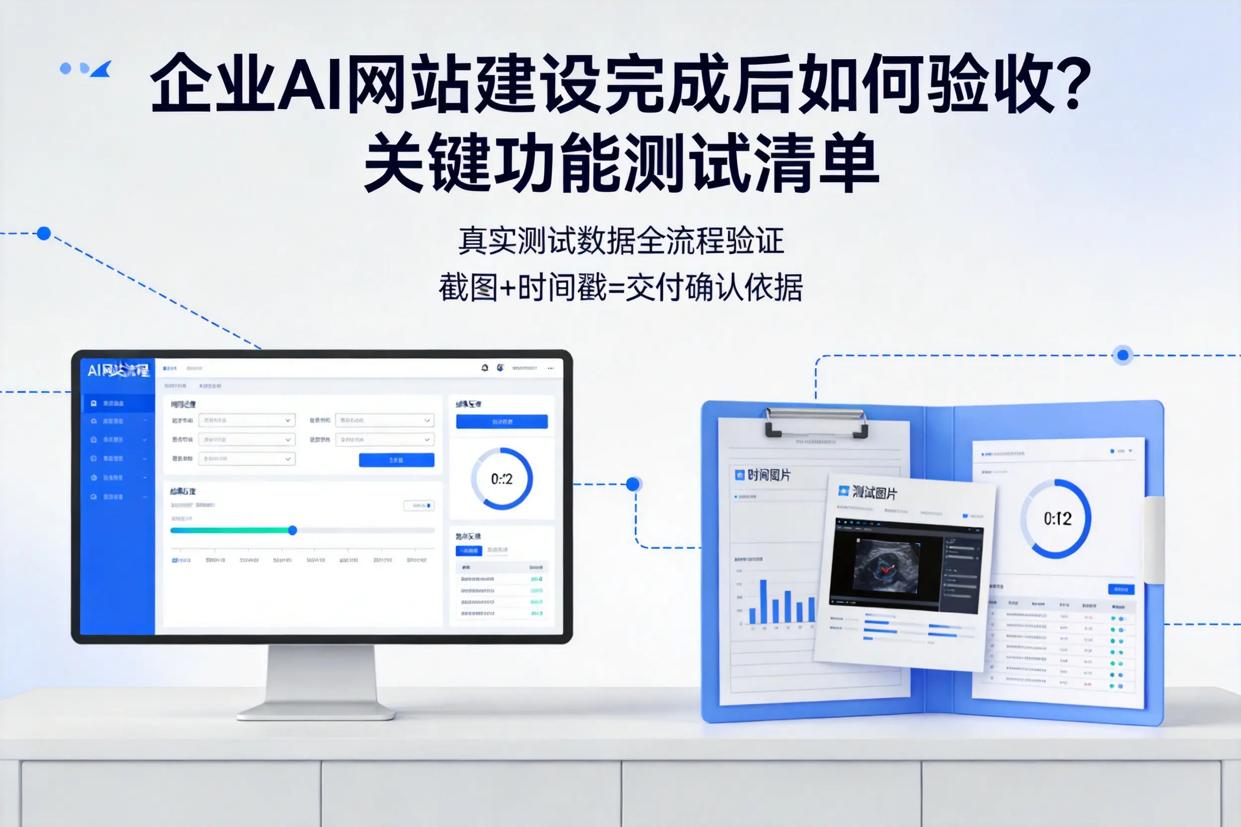 宜春企业AI网站建设完成后如何验收?关键功能测试清单