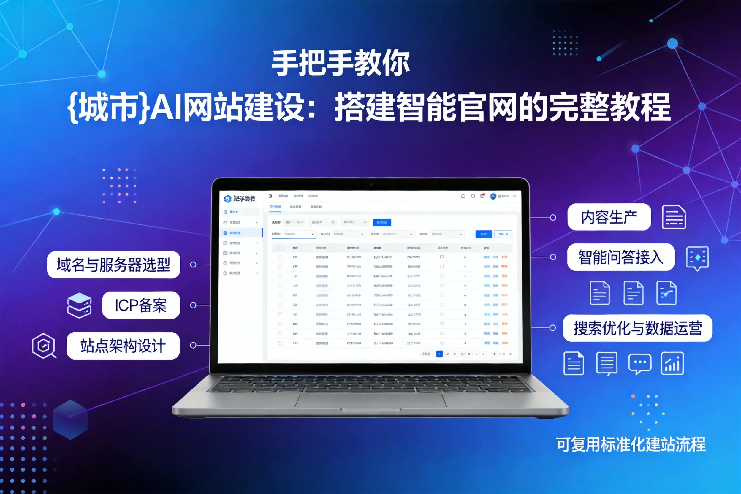 手把手教你宜春AI网站建设：搭建智能官网的完整教程