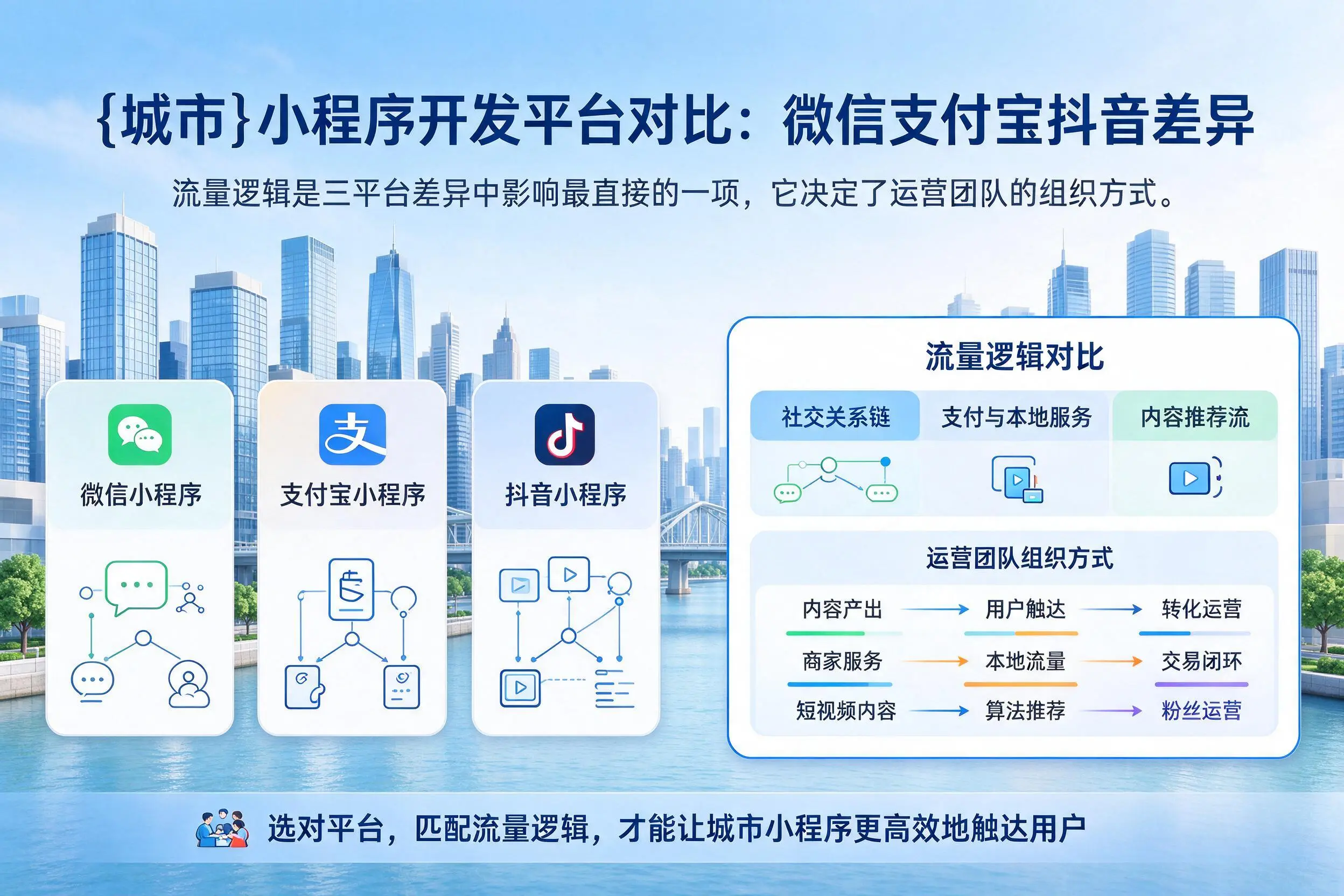 宜春小程序开发平台对比：微信支付宝抖音差异