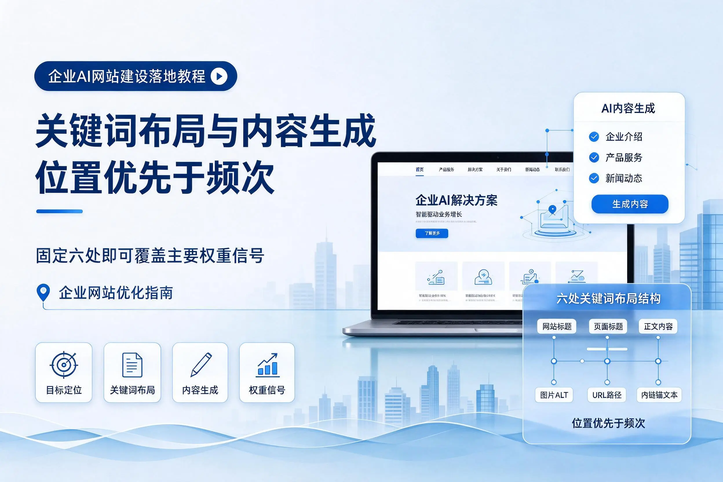 宜春企业AI网站建设落地教程:关键词布局与内容生成